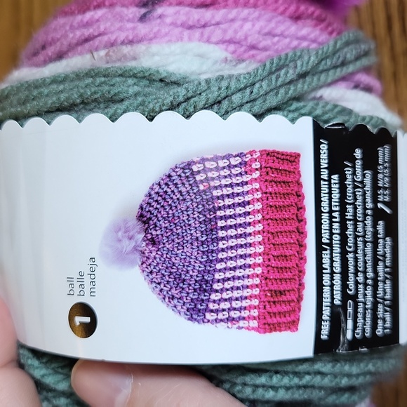 Caron Chunky Cupcake yarn Grapesicle - Picture 4 of 6
